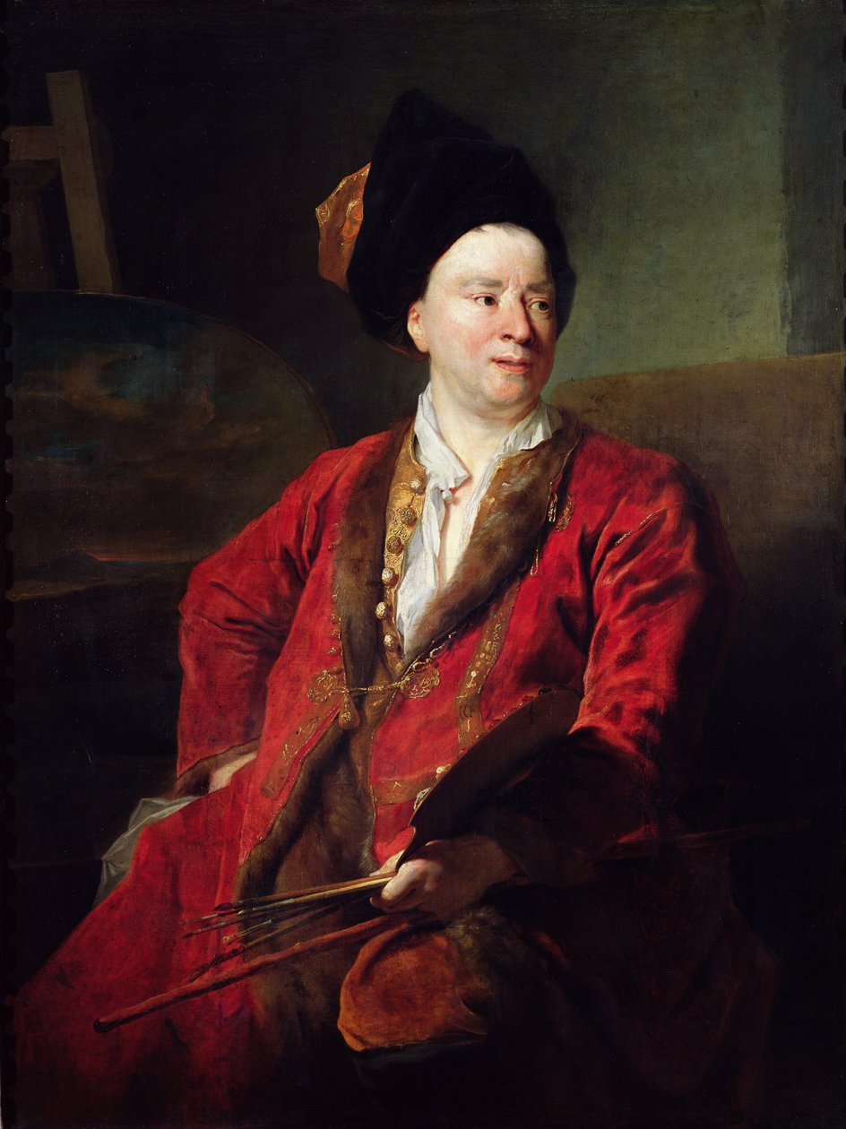 Portret van Jean Baptiste Forest (1636-1712) 1704 door Nicolas de Largillière