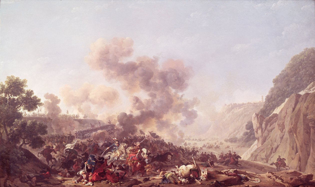 Generaal Jean Andoche Junot (1771-1813) Hertog van Abrantes, bij de Slag om Nazareth, 8 april 1799 door Nicolas Antoine Taunay