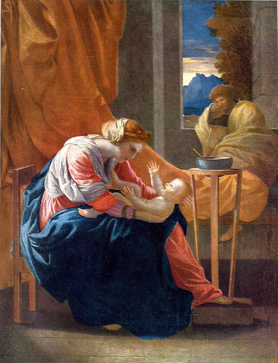 Heilige Familie door Nicolas Poussin