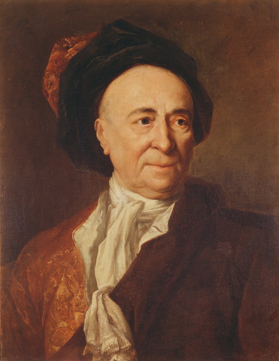 Bernard le Bovier de Fontenelle door Nicolas de Largillière