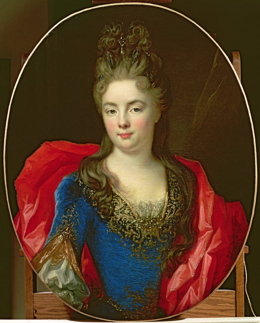 Portret van Anne-Genevieve van Levis-Ventadour, Prinses van Rohan, 1696 door Nicolas de Largillière