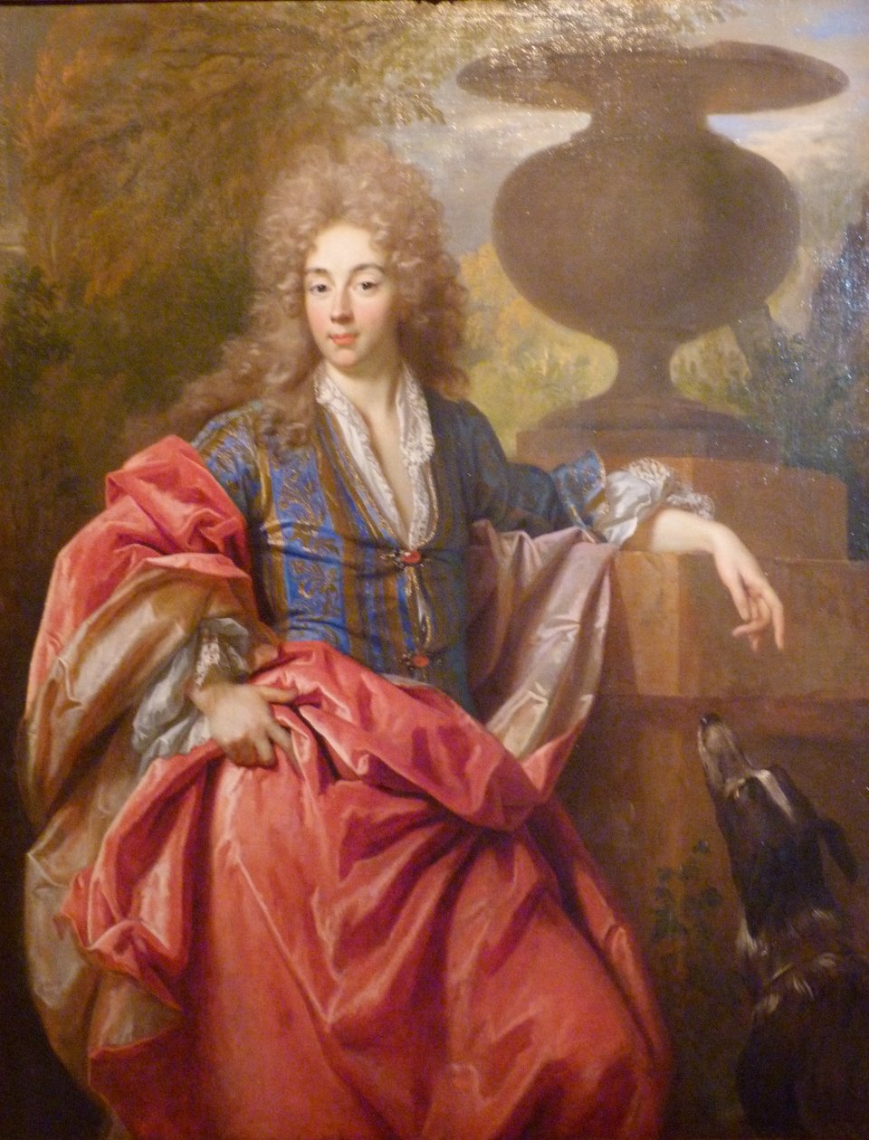 Portret van een onbekende edelman door Nicolas de Largillière