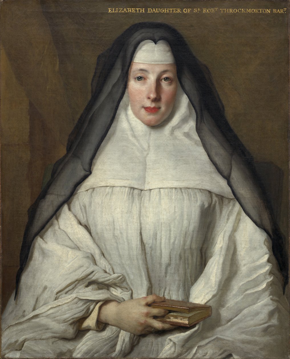 Portret van Elizabeth Throckmorton door Nicolas de Largillière