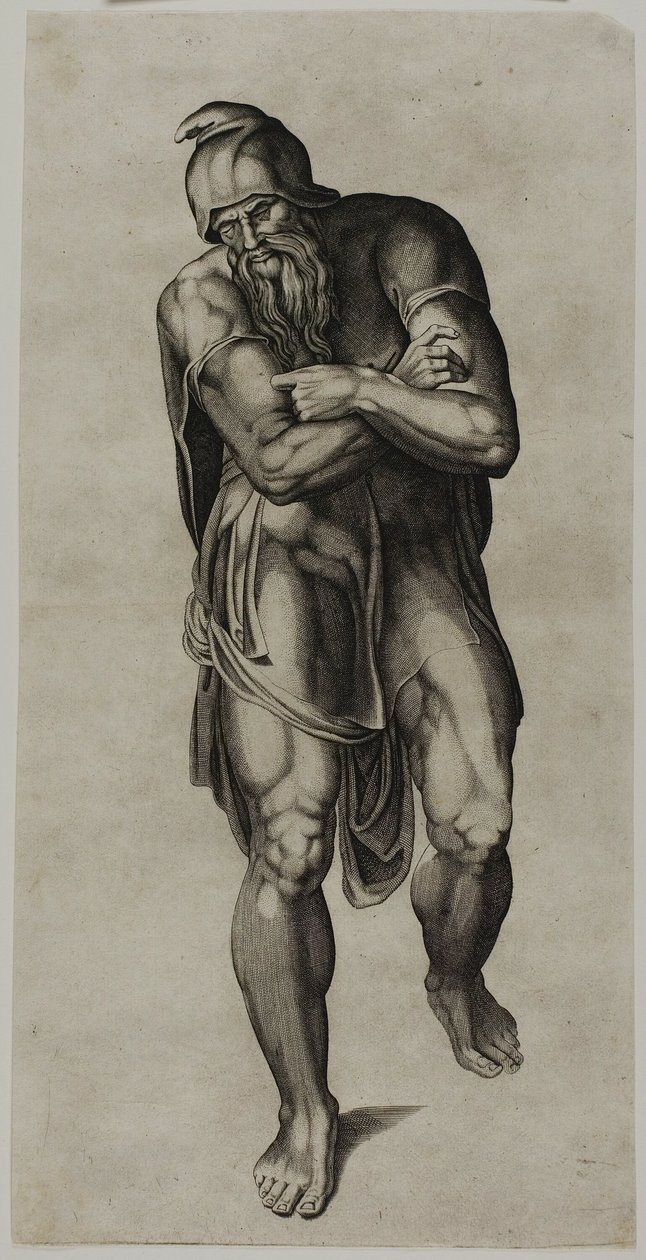 Jozef van Arimathea door Nicolas Beatrizet
