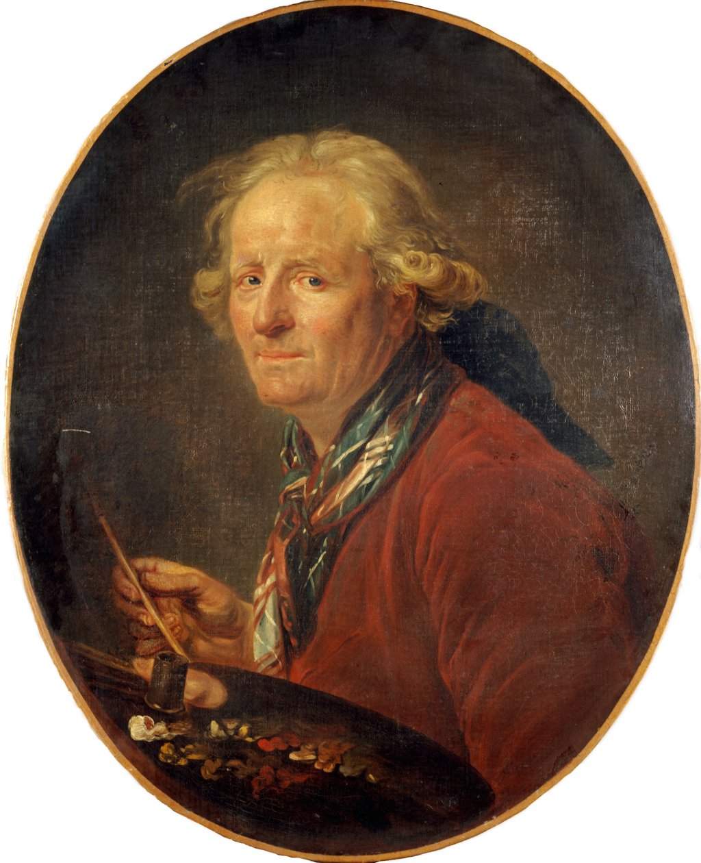 Zelfportret door Nicolas Bernard Lepicie