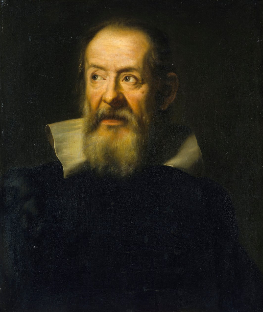 Galileo Galilei (1564-1642) door Nicolas Cochin