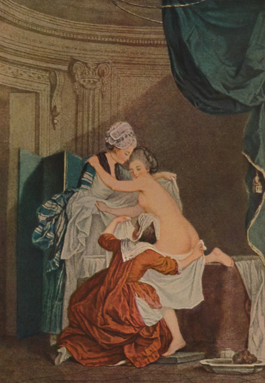 Le Bain door Nicolas Francois Regnault