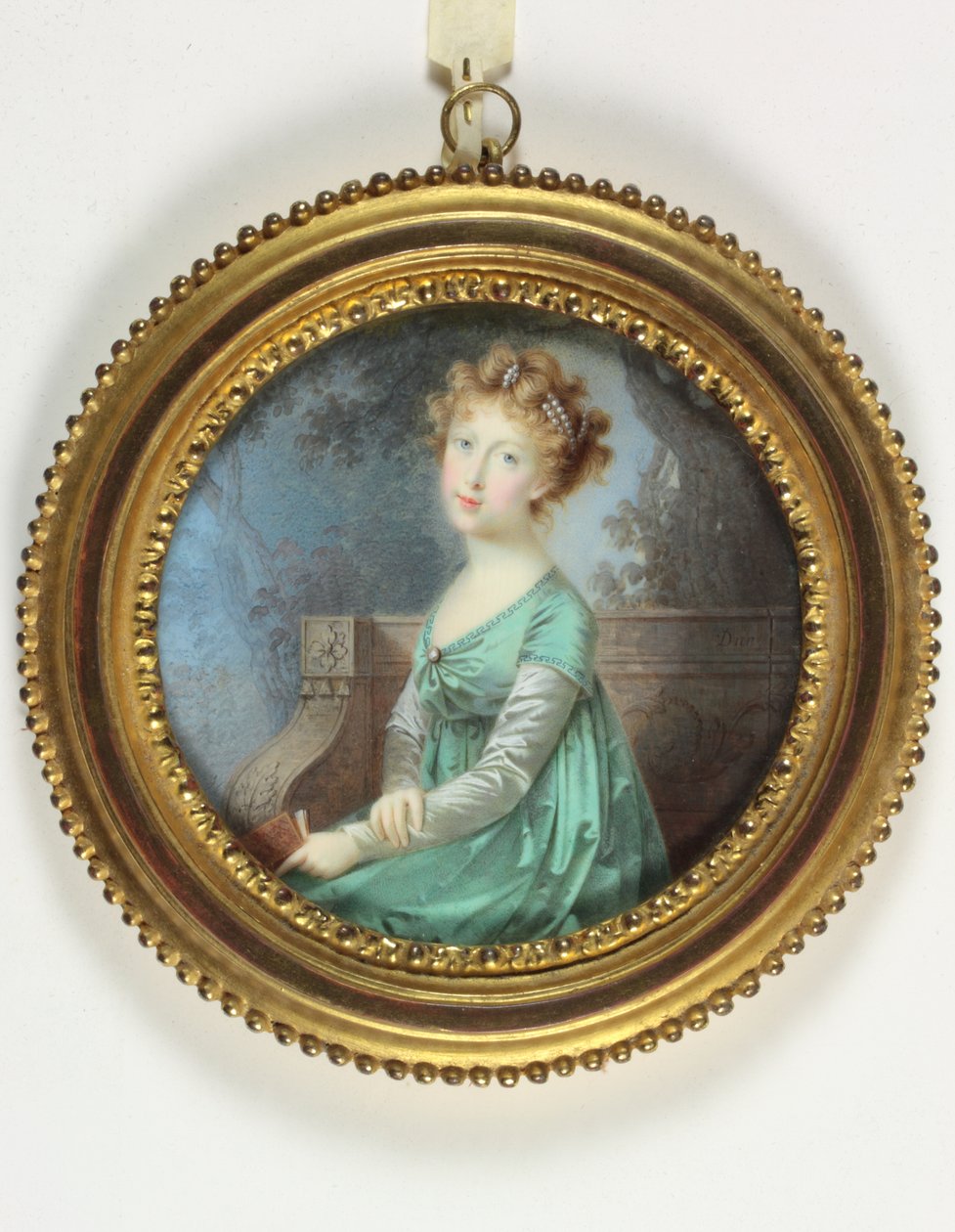 Marie-Antoinette-Therese, Prinses van Asturië (email) door Nicolas François Dun