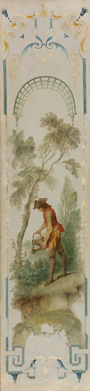De tuinman door Nicolas Lancret