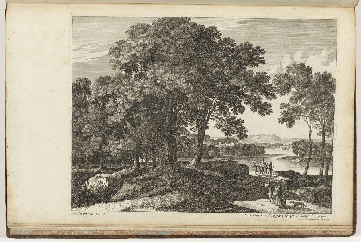 Landschap door Nicolas Perelle