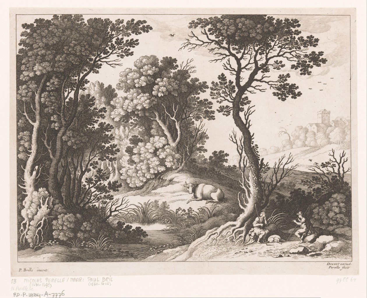 Mercurius, Argus en Io door Nicolas Perelle