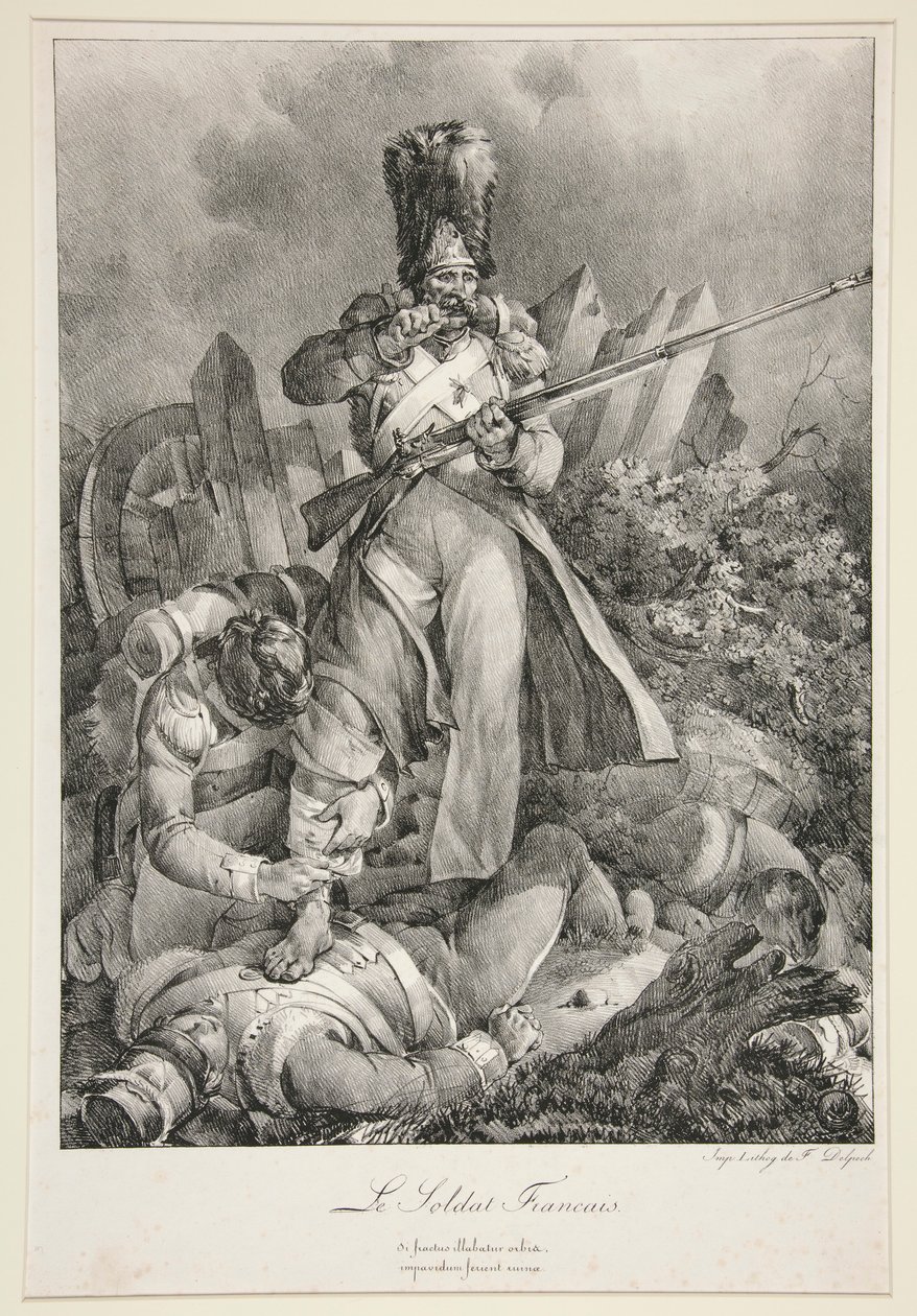 De Franse Soldaat door Nicolas Toussaint Charlet