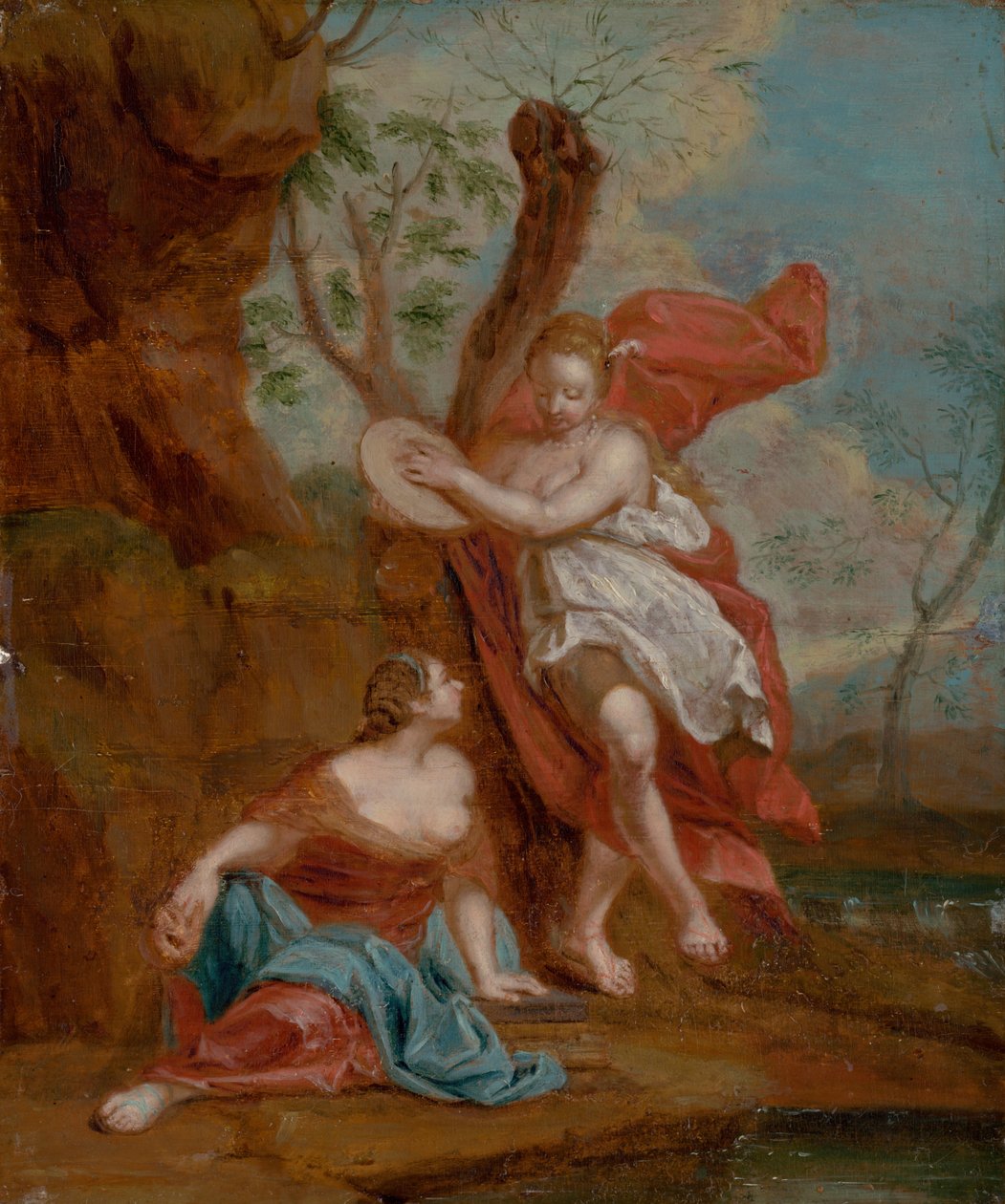 Thalia en Terpsichore, 1719 door Nicolas Vleughels