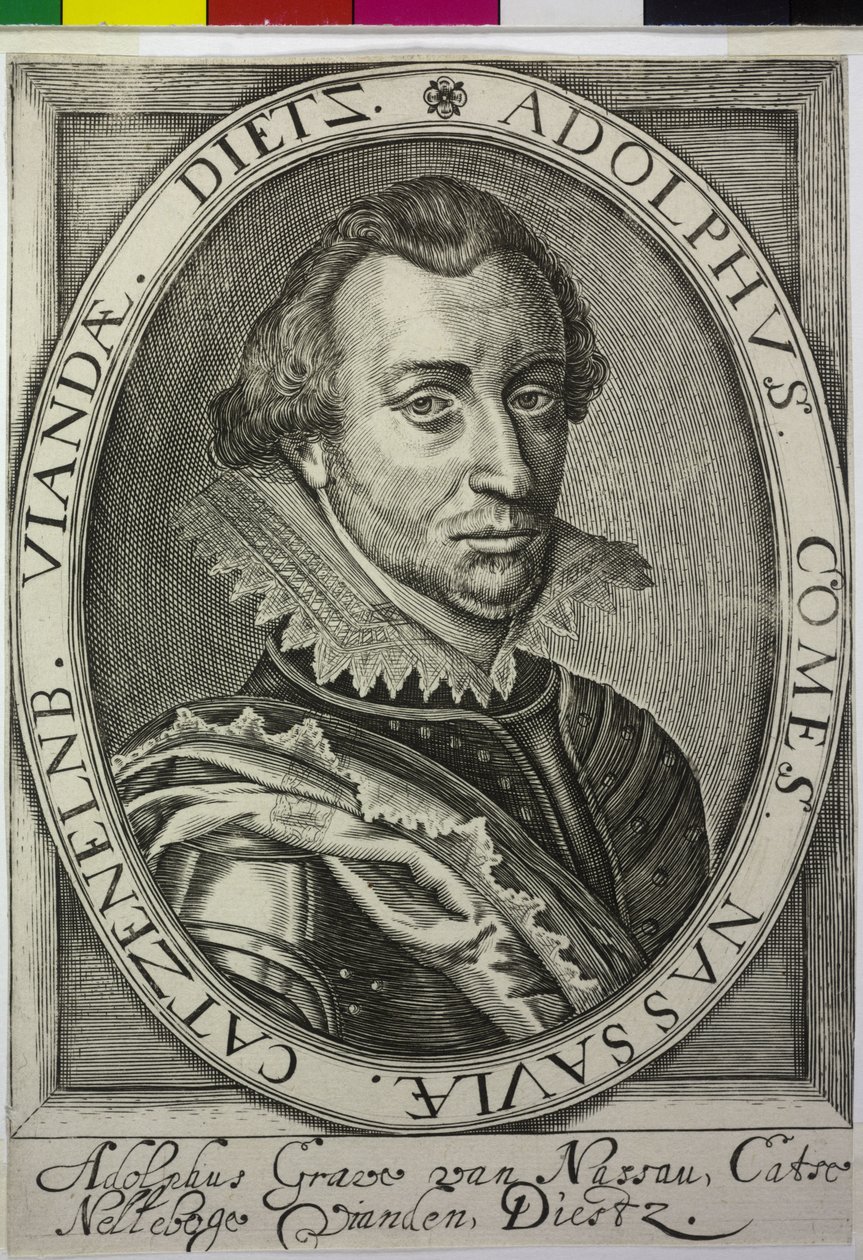 Graaf van Nassau-Siegen Adolf door Nicolas de Clerck