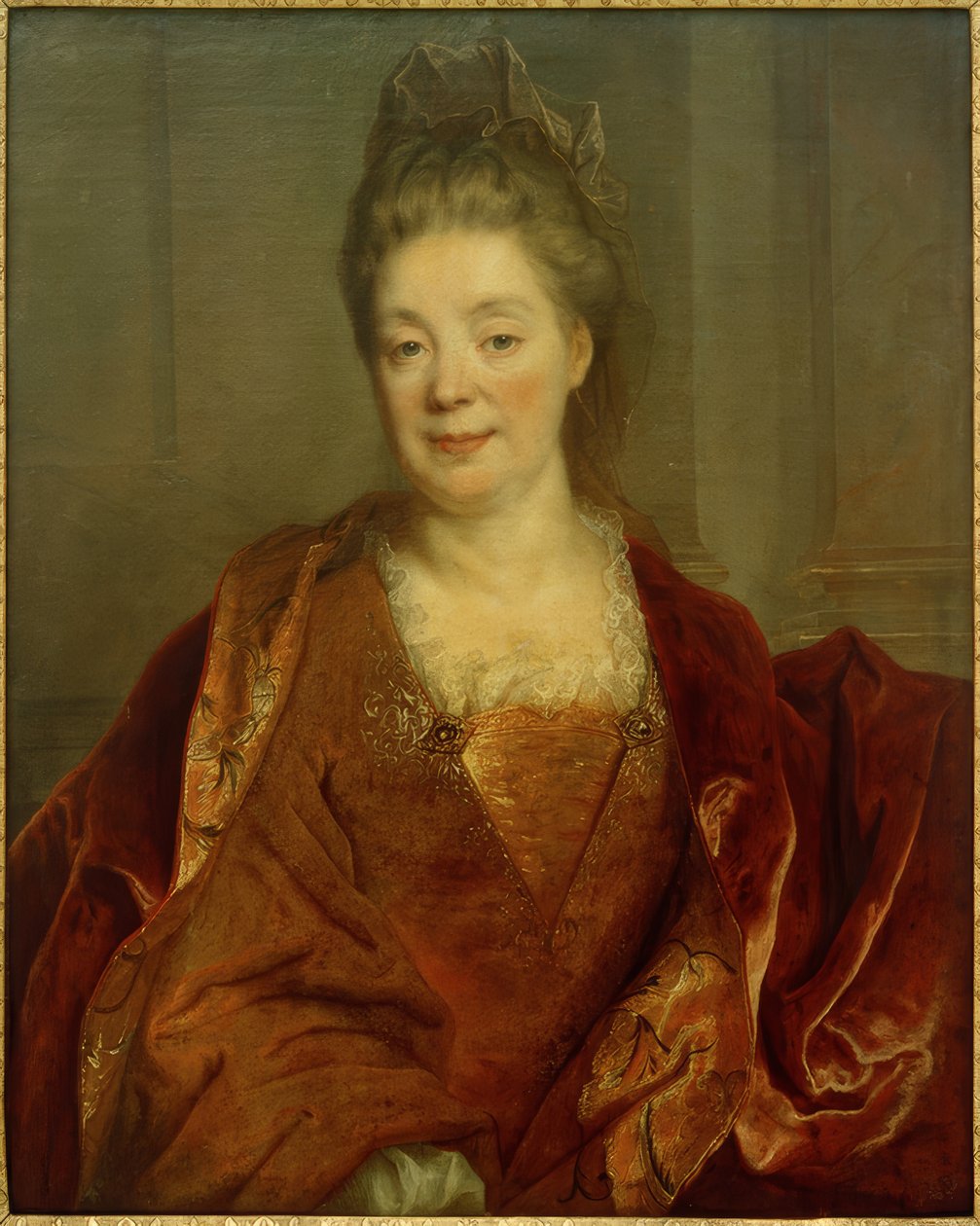 Portret van Marguerite Titon door Nicolas de Largillière