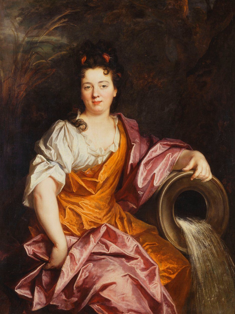Marie-Therese de Bourbon, Prinses de Conti door Nicolas de Largillière