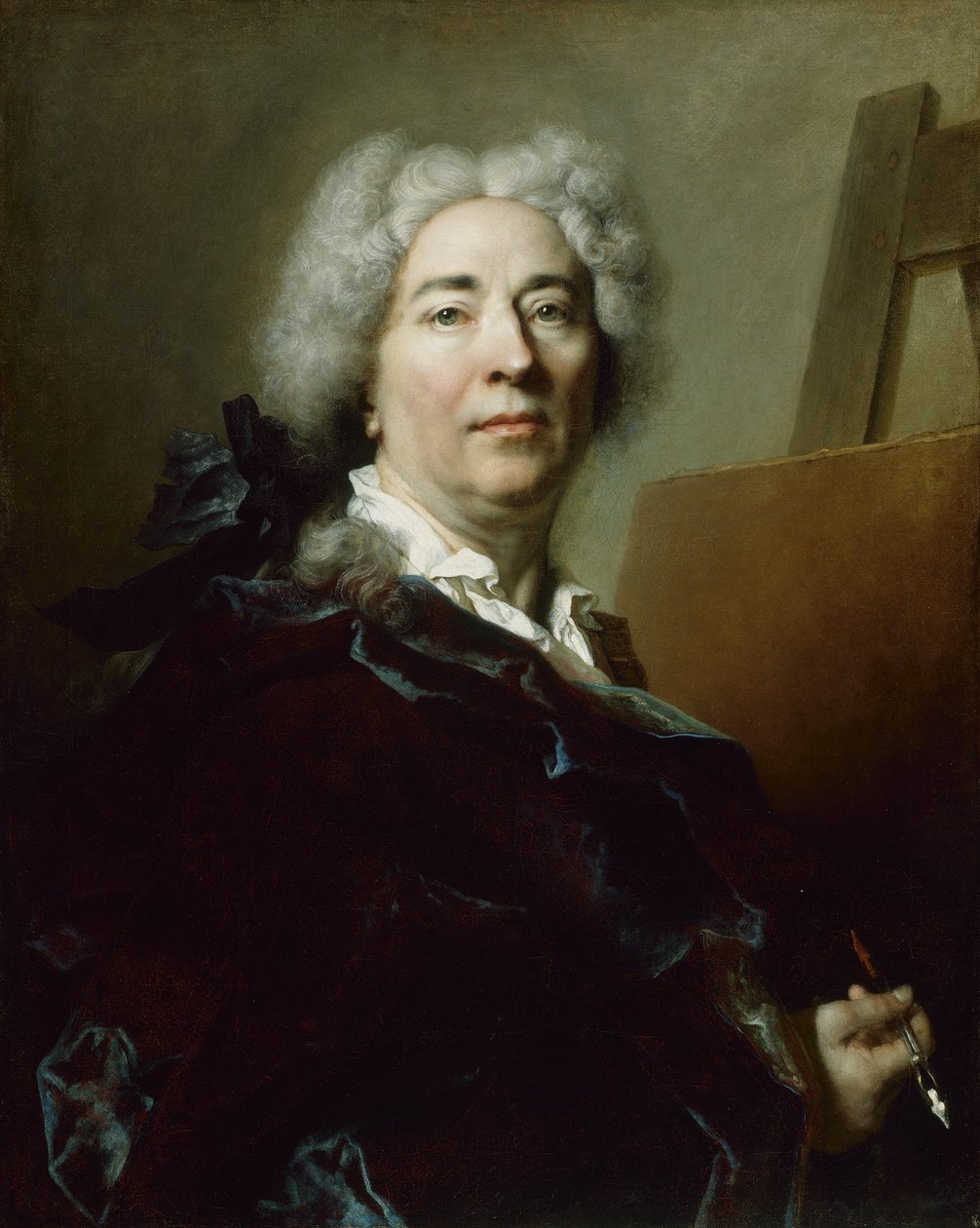 Zelfportret, c.1725 door Nicolas de Largillière