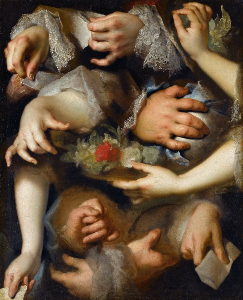Studie van handen door Nicolas de Largillière