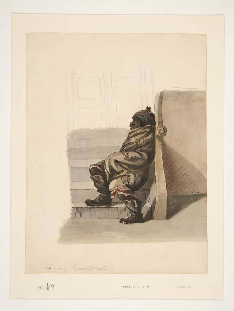 De Schoorsteenveger in Rust door Nicolino Calyo