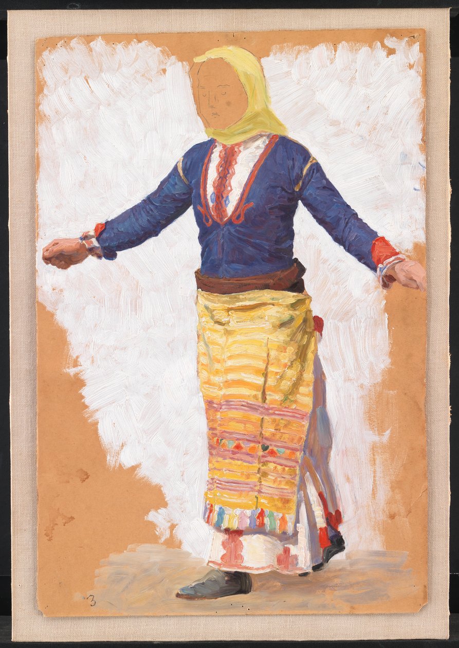 Dansende Vrouw. Megara door Niels Skovgaard