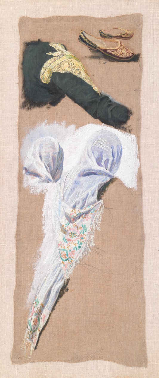 Kledingstudies. Megara door Niels Skovgaard