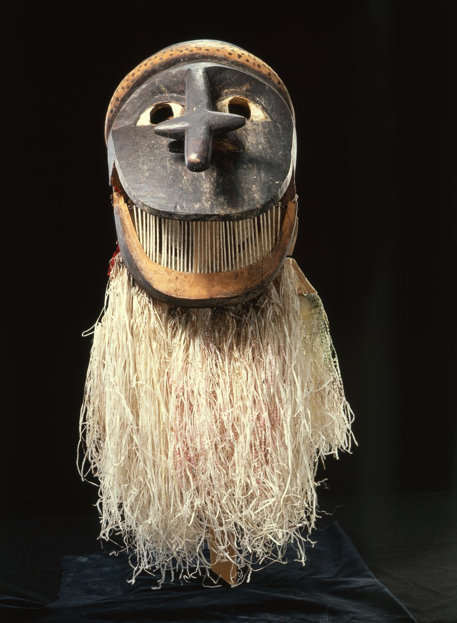 Ogoni masker door Nigerian