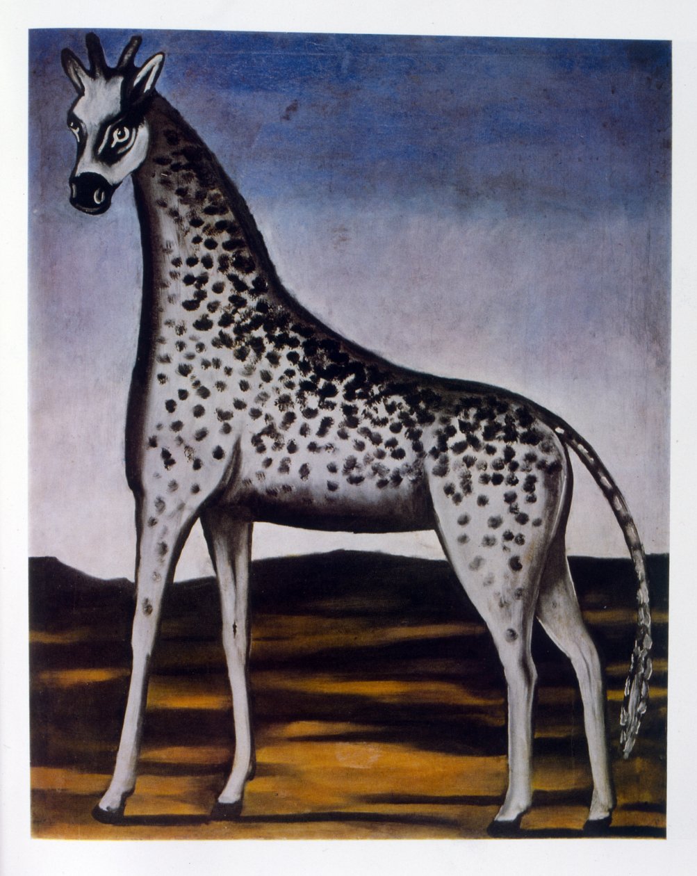Giraffe door Niko Pirosmani
