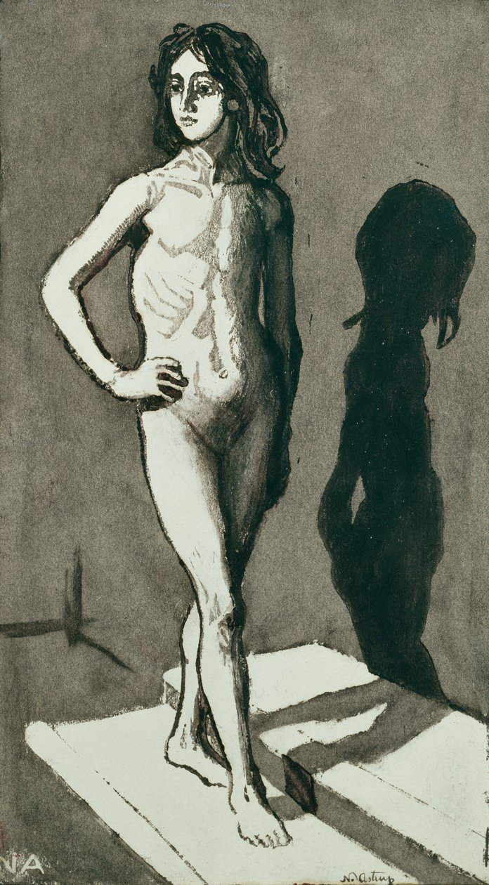 Naakt door Nikolai Astrup