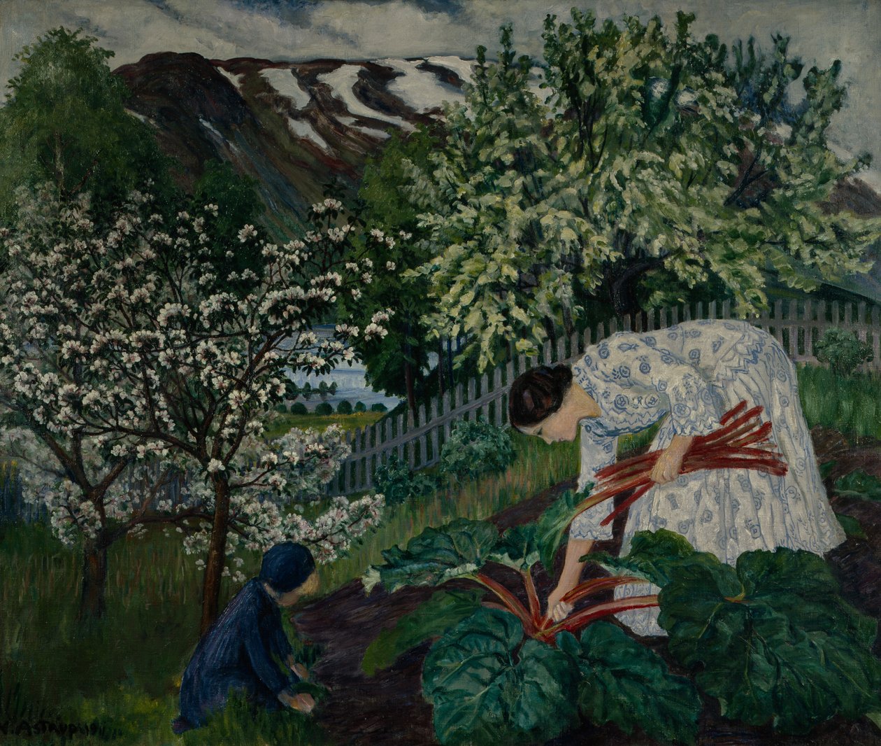 Rabarber door Nikolai Astrup