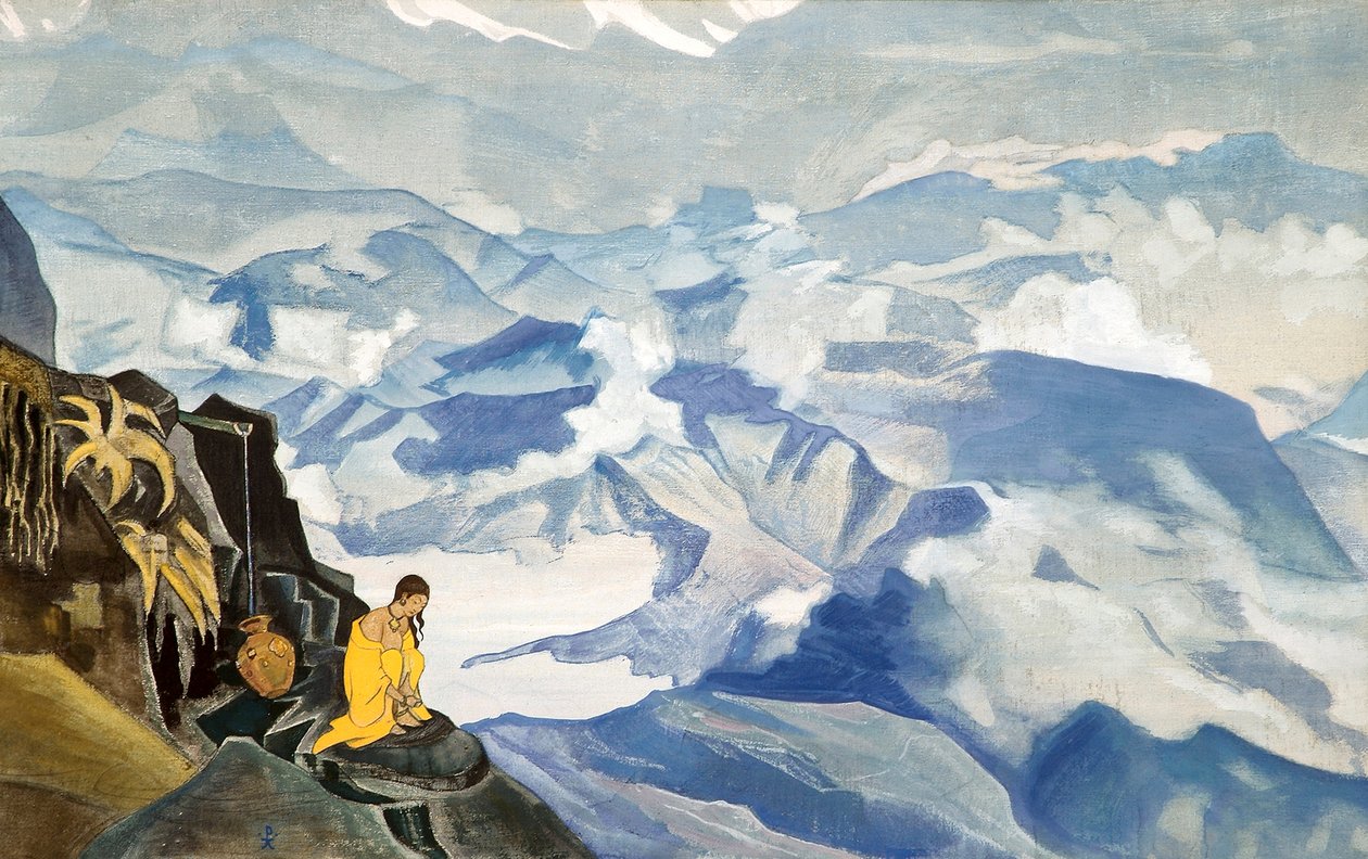 Druppels van het Leven, 1924 door Nikolai Konstantinowitsch Roerich