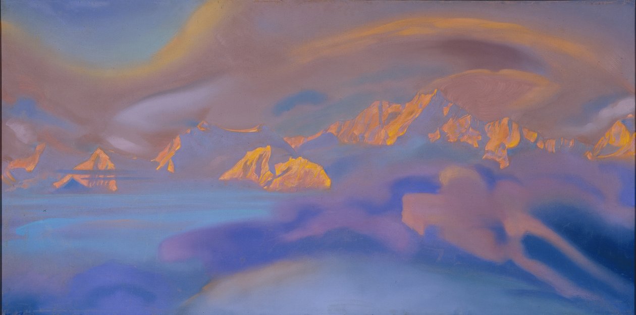 Kanchenjunga, 1938 door Nikolai Konstantinowitsch Roerich