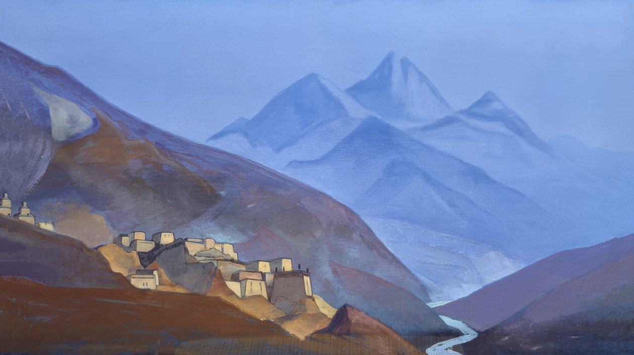 N.K.Roerich, Lahaul, De Himalaya door Nikolai Konstantinowitsch Roerich