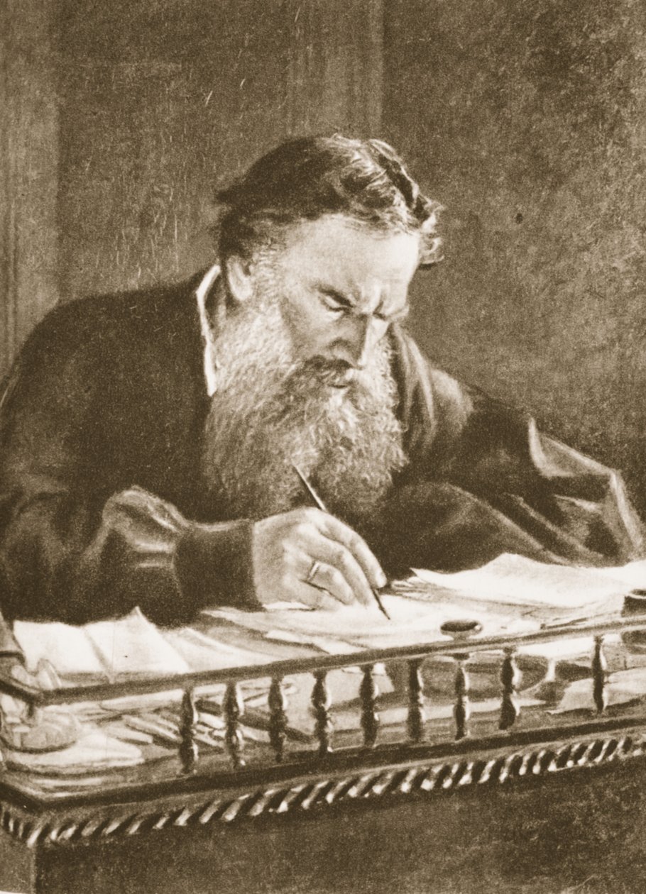 Leo Tolstoy door Nikolai Nikolaevich Ge