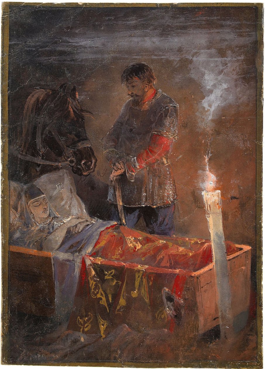 Doornroosje door Nikolai Nikolayevich Karasin