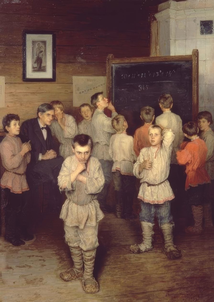 Mondeling resultaat door Nikolai P. Bogdanow Bjelski