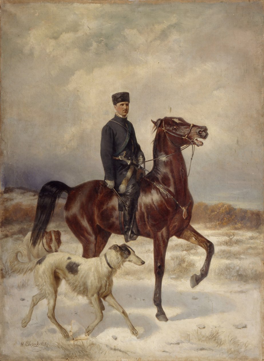 De Jager door Nikolai Yegorovich Sverchkov