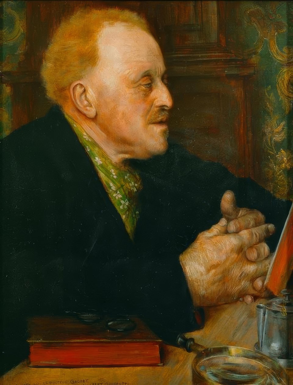 Dokter Paul Gachet door Norbert Goeneutte