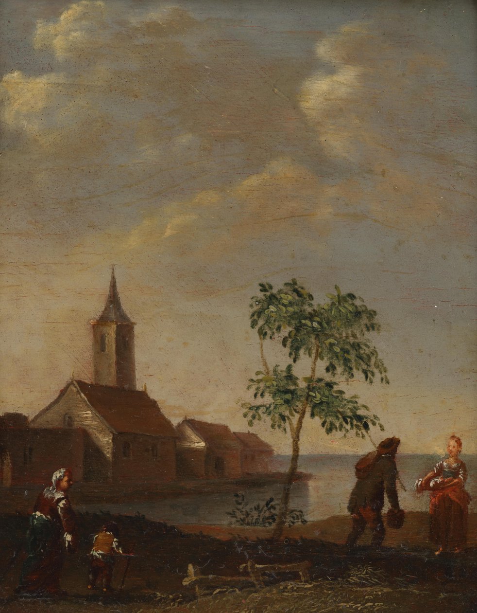 Dorpsgezicht door Norbert Grund