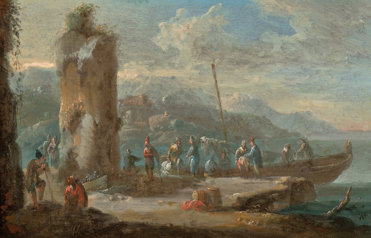 Zuidelijke havenscène door Norbert Grund