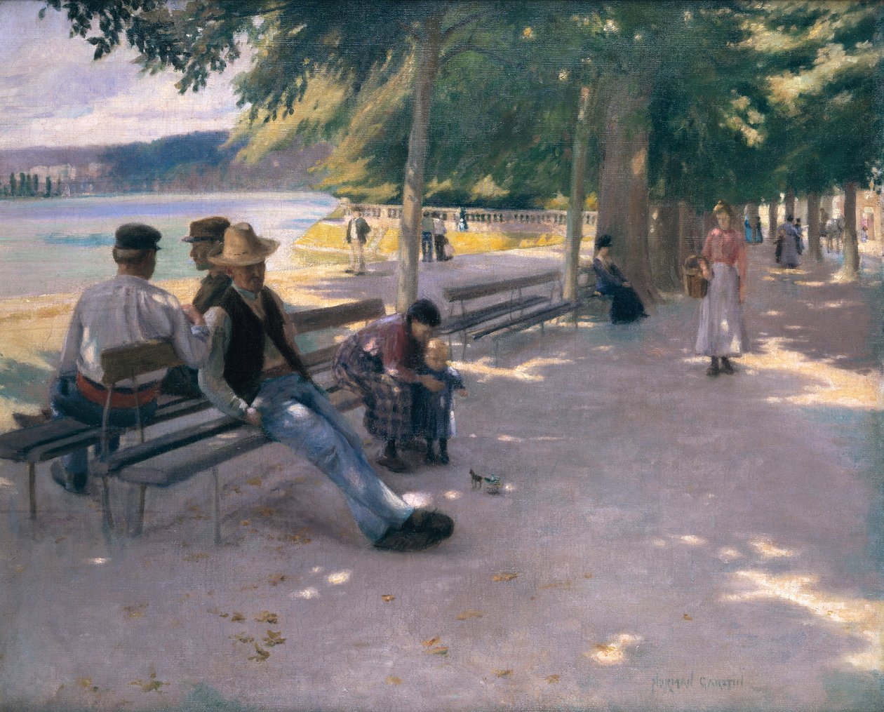 Onbekend schilderij door Norman Garstin