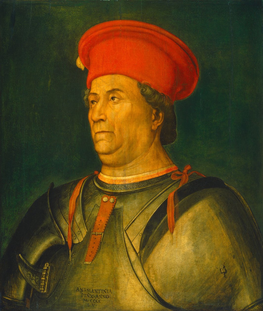 Francesco Sforza door North Italian 15th Century