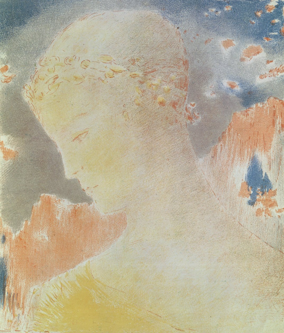 Béatrice, 1897 door Odilon Redon