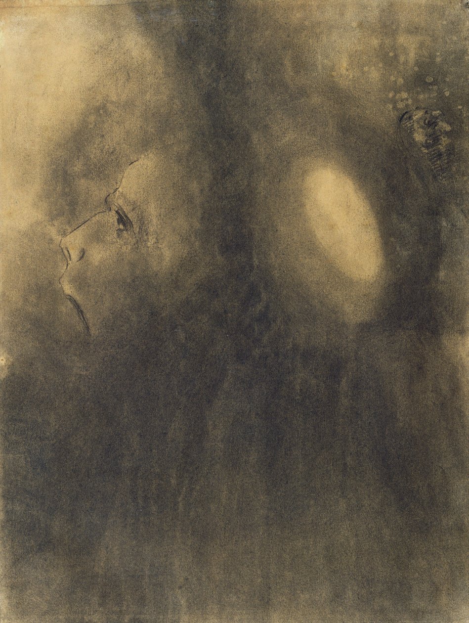 Extase, ca. 1885 door Odilon Redon