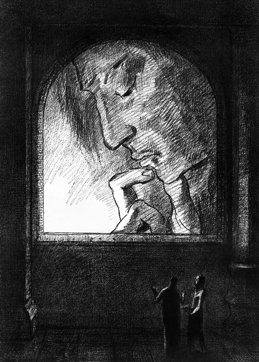 Lumiere, 1893 door Odilon Redon