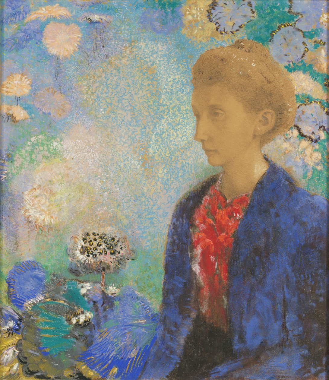 Baronne de Domecy door Odilon Redon