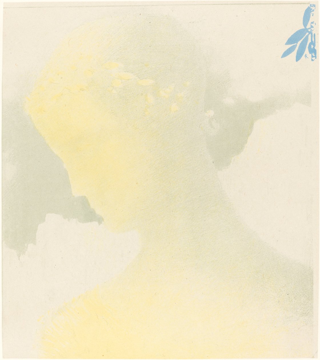 Béatrice door Odilon Redon