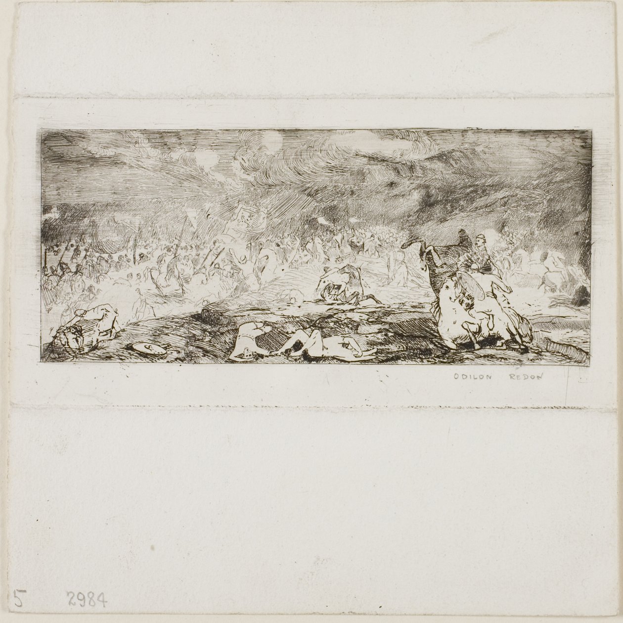 Slag door Odilon Redon