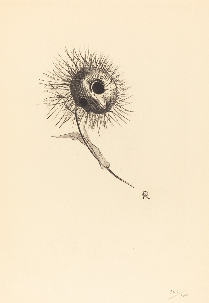 Cul-de-Lampe door Odilon Redon