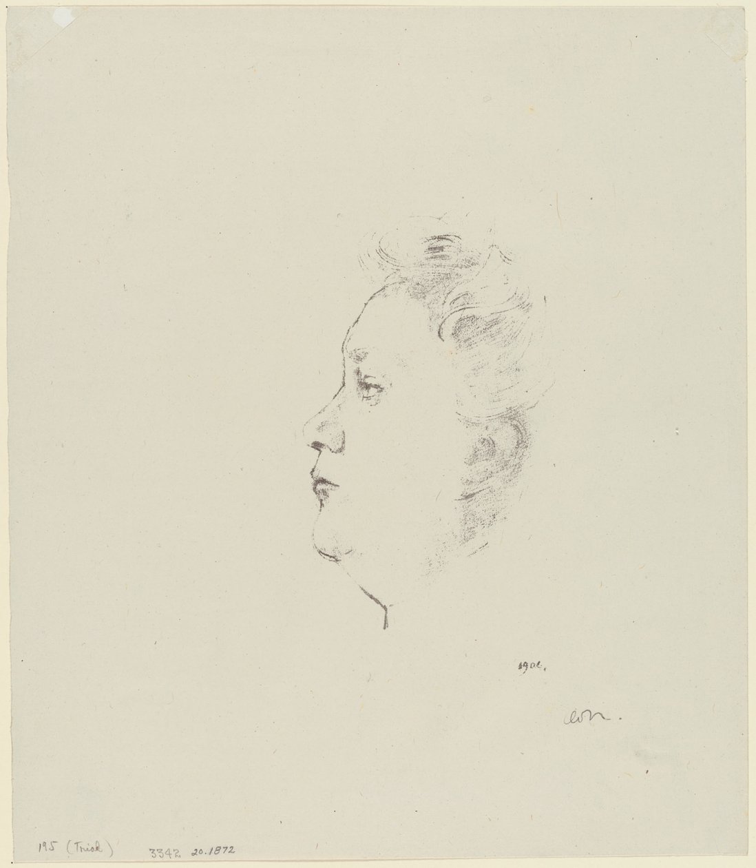 Juliette Dodu door Odilon Redon