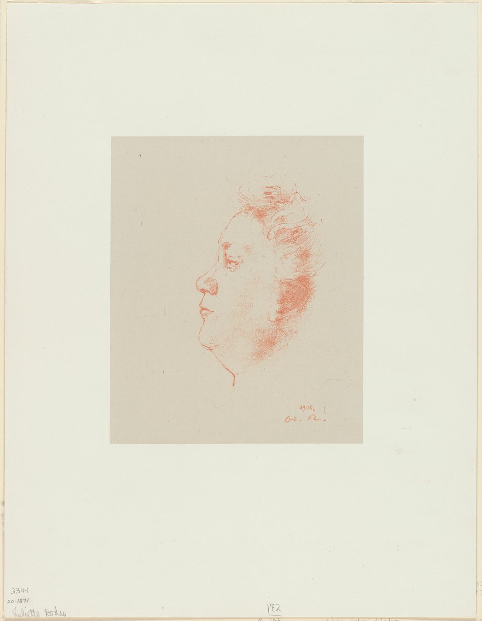 Juliette Dodu door Odilon Redon